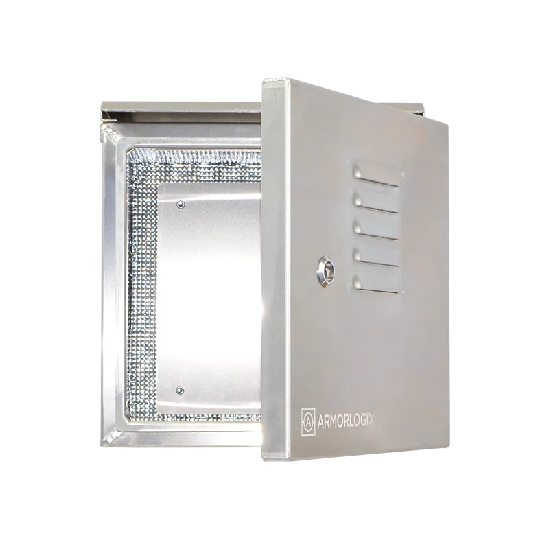 12" X 12" X 11" Nema 3 Enclosure With Fan Al121211N3-Ft