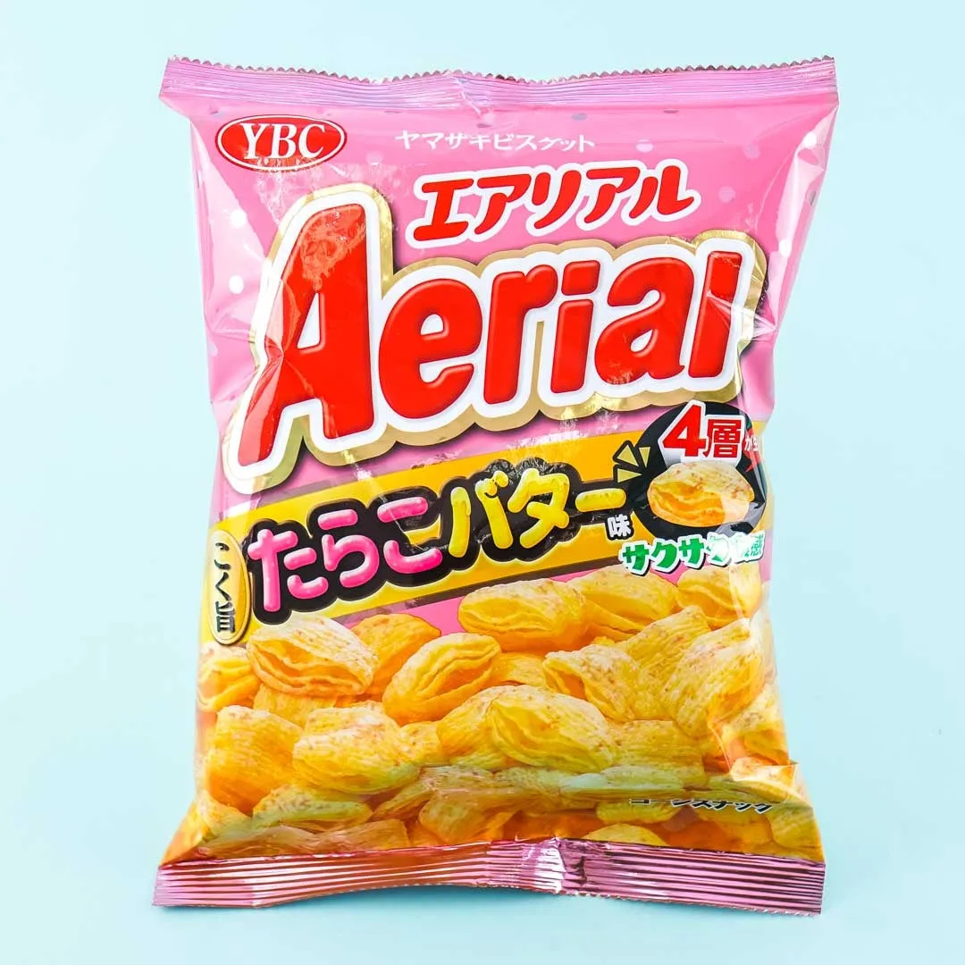 Aerial Corn Snacks - Cod Roe Butter