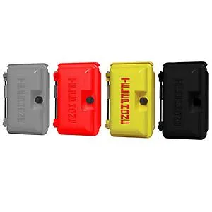 Allen Tel GB90H-00-SP Black Outdoor Enclosure with Spring Loaded hinge and TELEPHONE Logo for GB259 & GB59 Series Phones