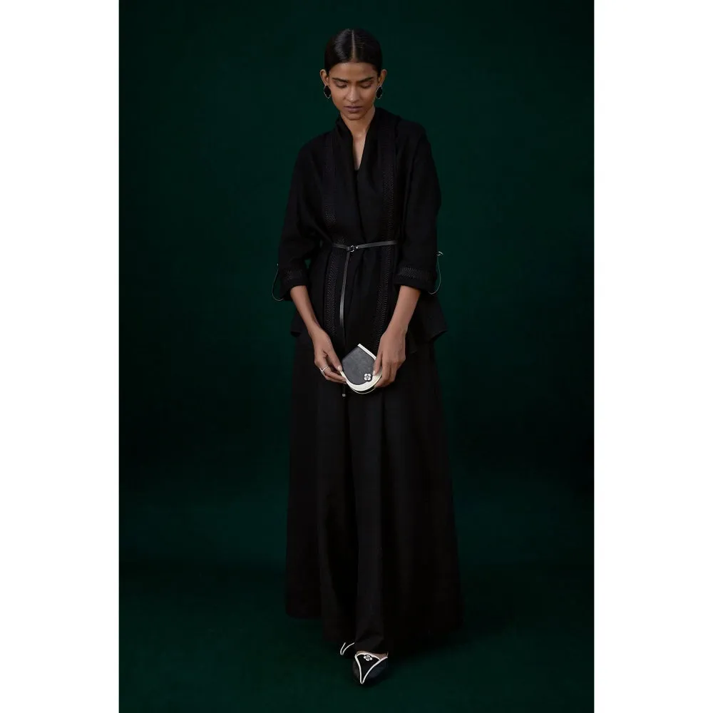 AMPM Black Samiah Throw