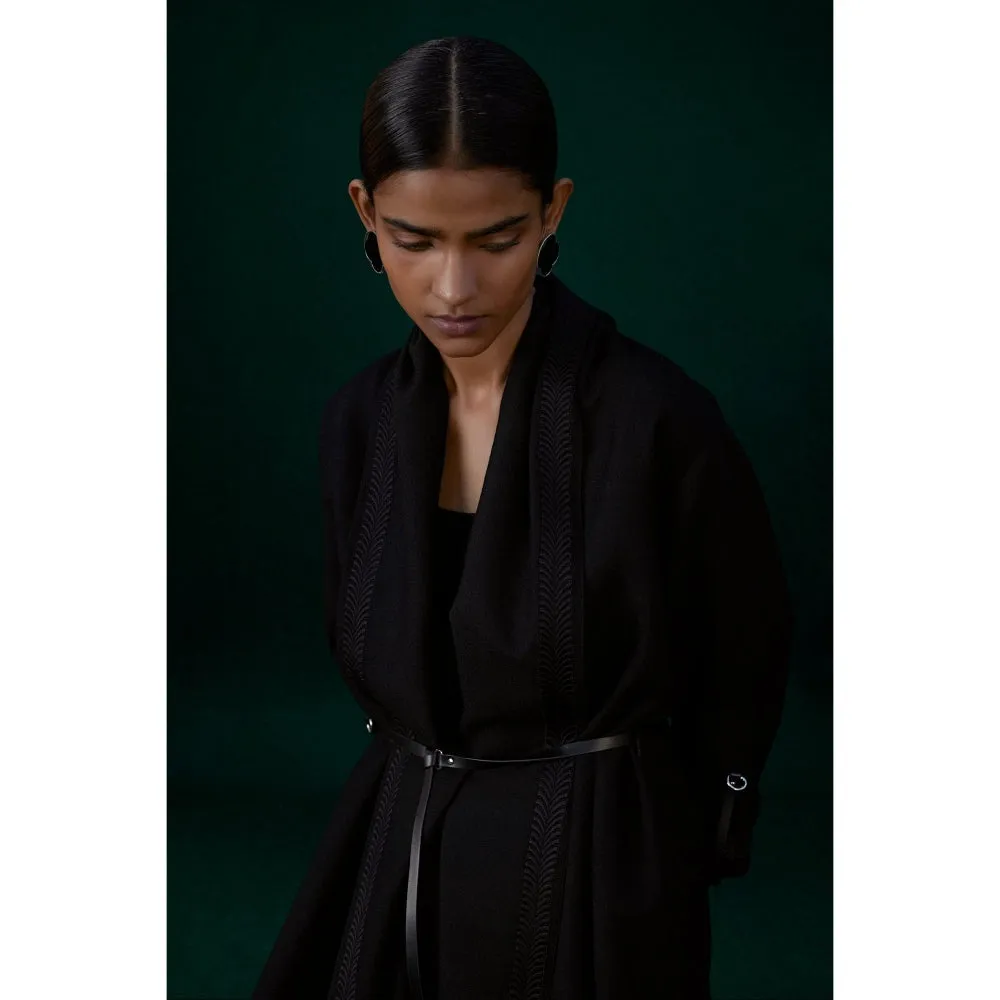 AMPM Black Samiah Throw
