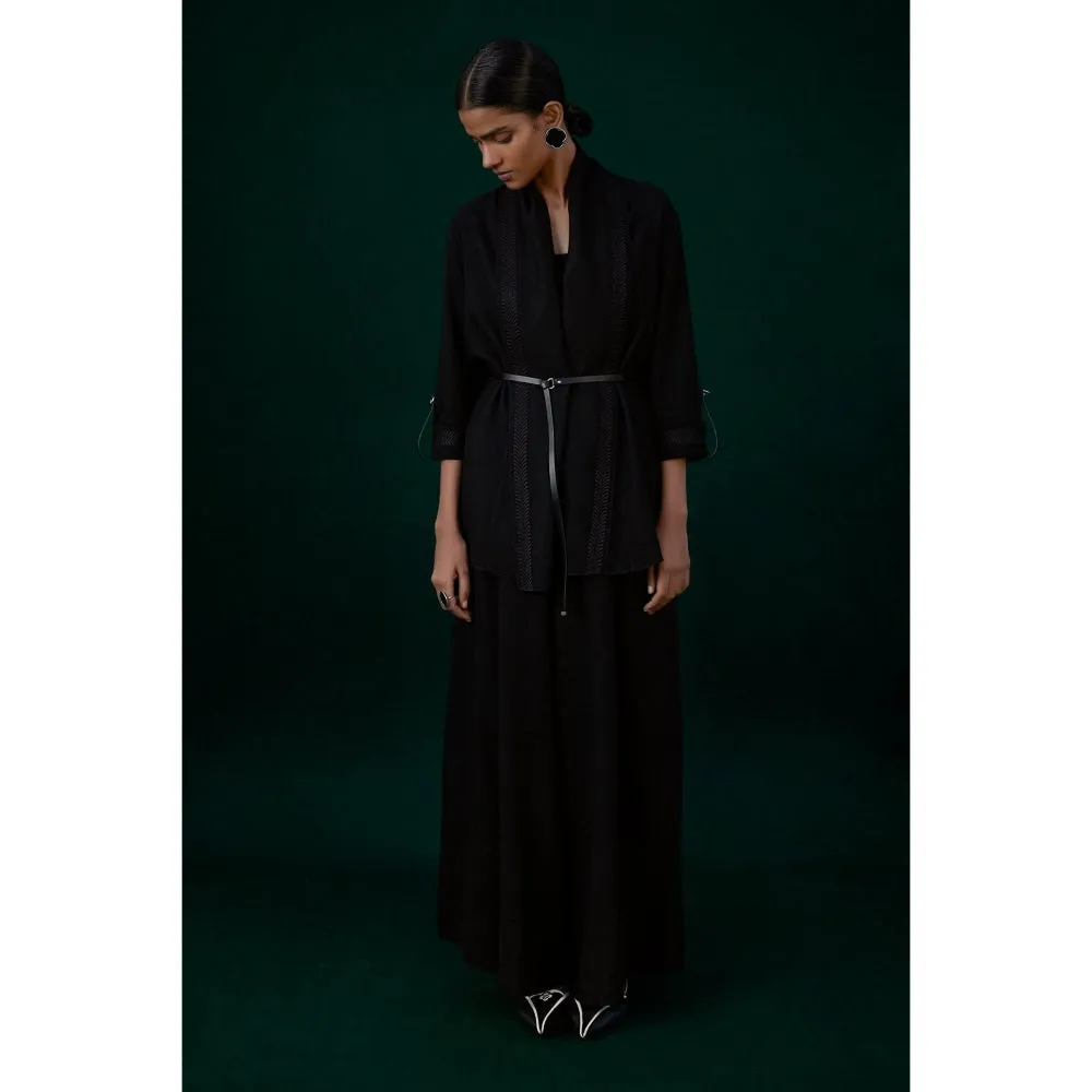 AMPM Black Samiah Throw