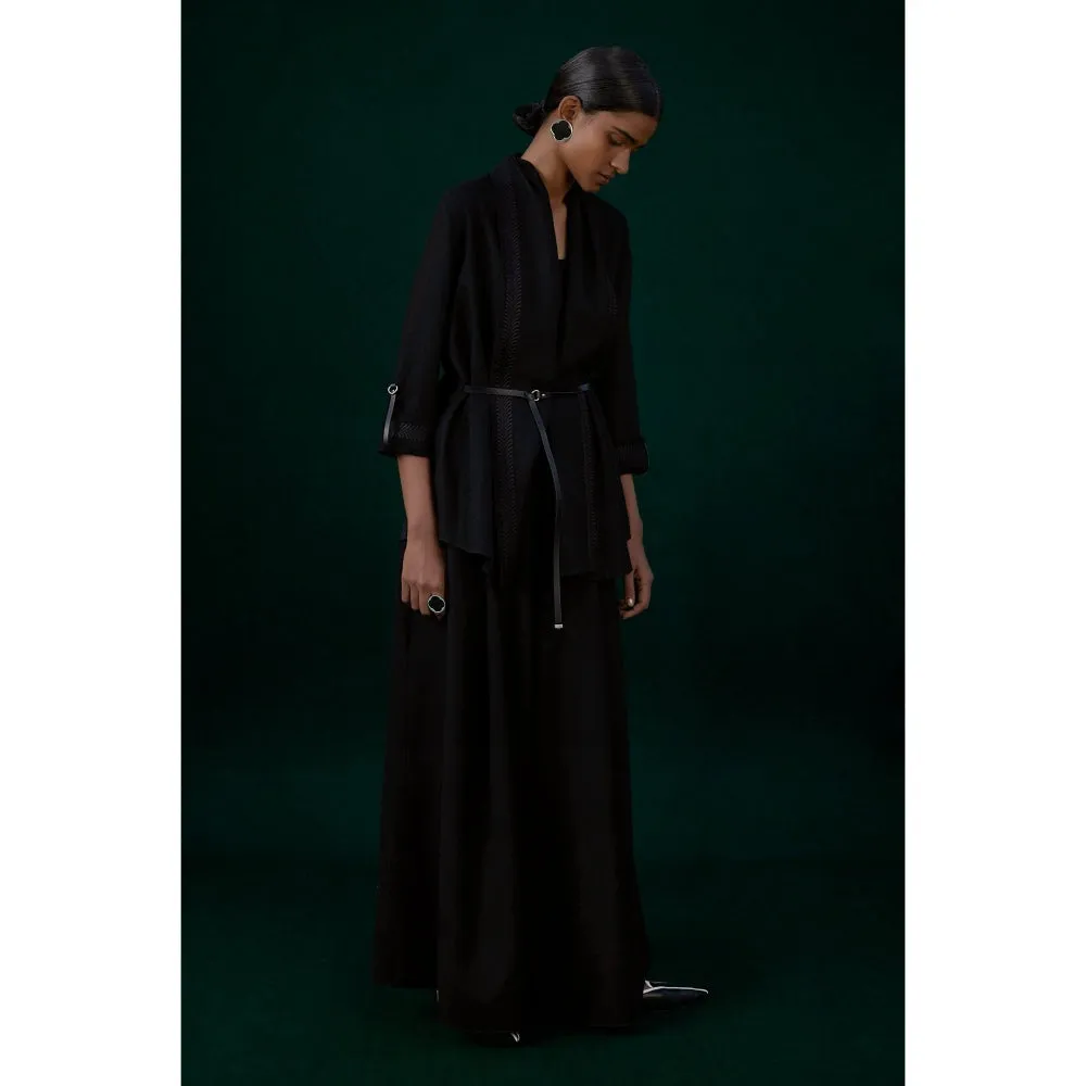 AMPM Black Samiah Throw