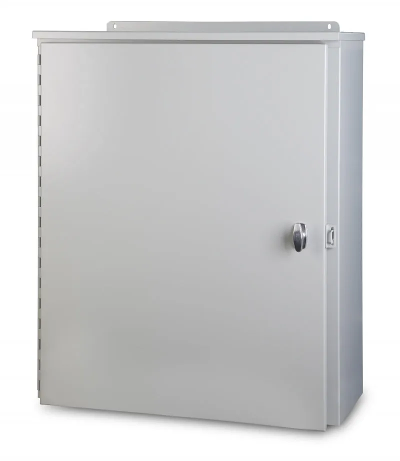 Austin AB-36368WL 36x36x8 Type 3R Large Weatherproof Hingecover Cabinet, Painted ANSI 61 Gray