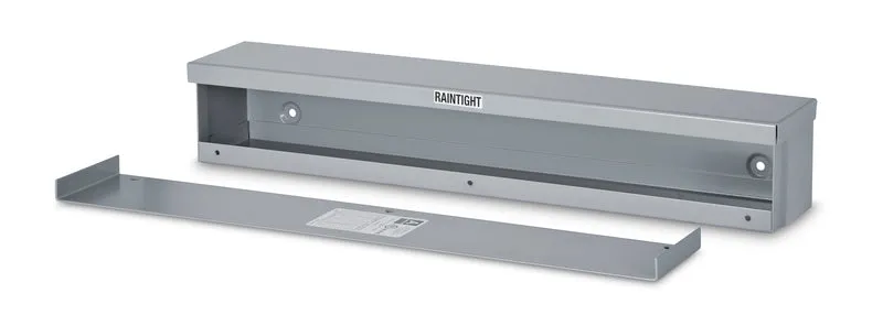 Austin AB-6648RTG 6x6x48 Type 3R Raintight Trough - Painted ANSI 61 Gray
