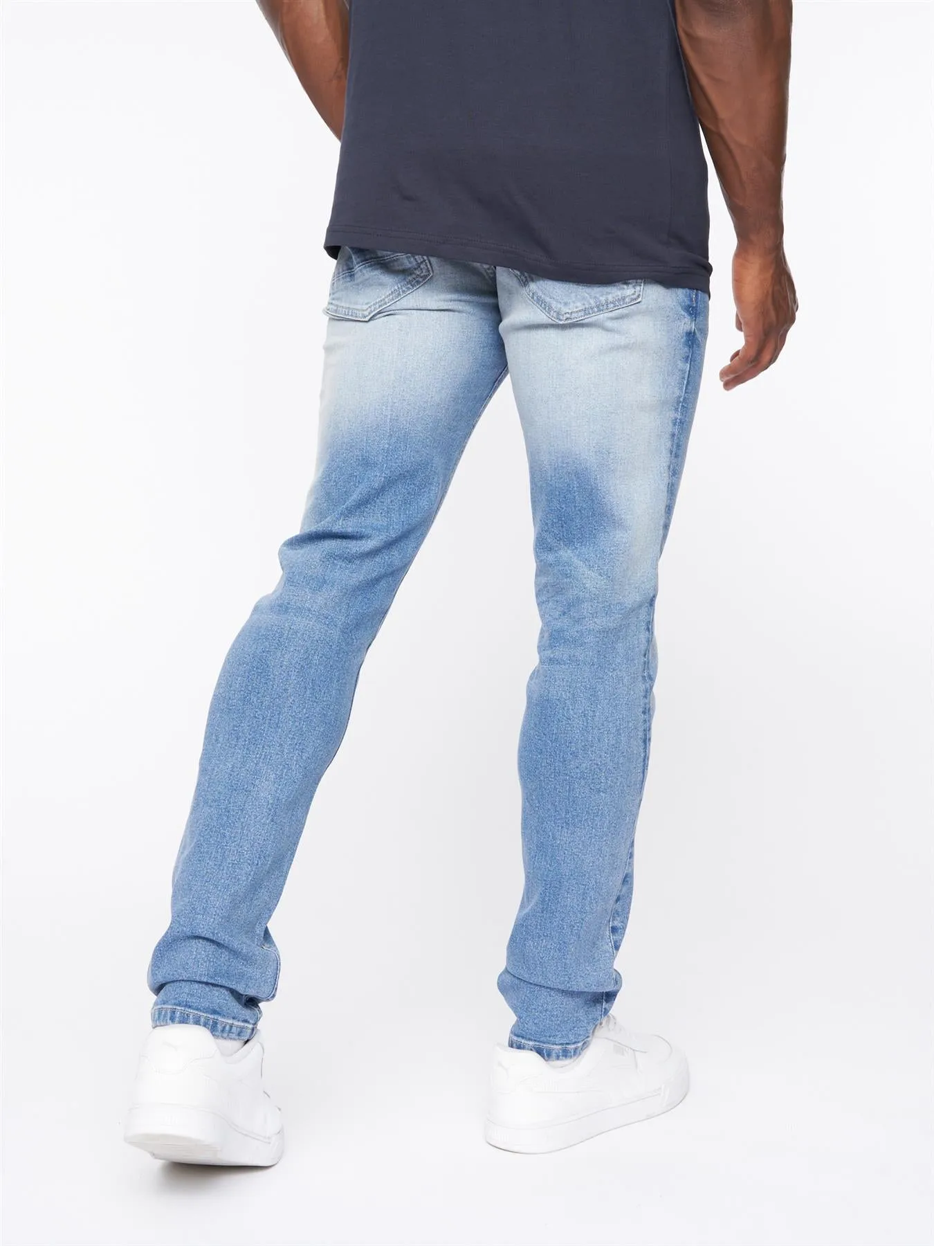 Barbeck Slim Fit Denim Jeans Light Wash
