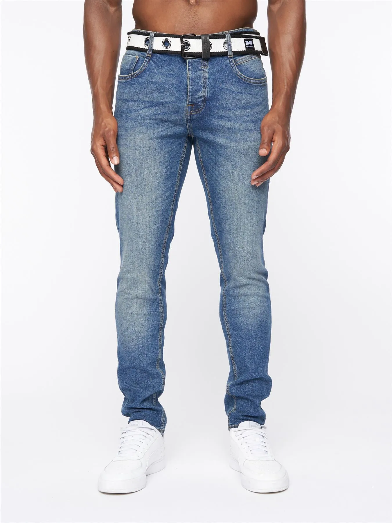 Barbeck Slim Fit Denim Jeans Stone Wash