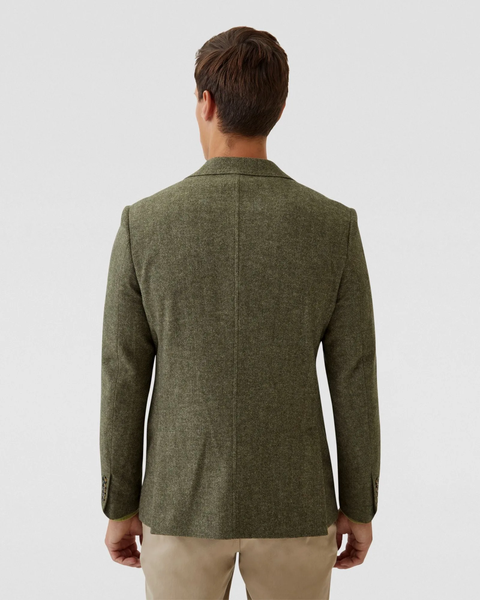 Blake Wool Herringbone Blazer