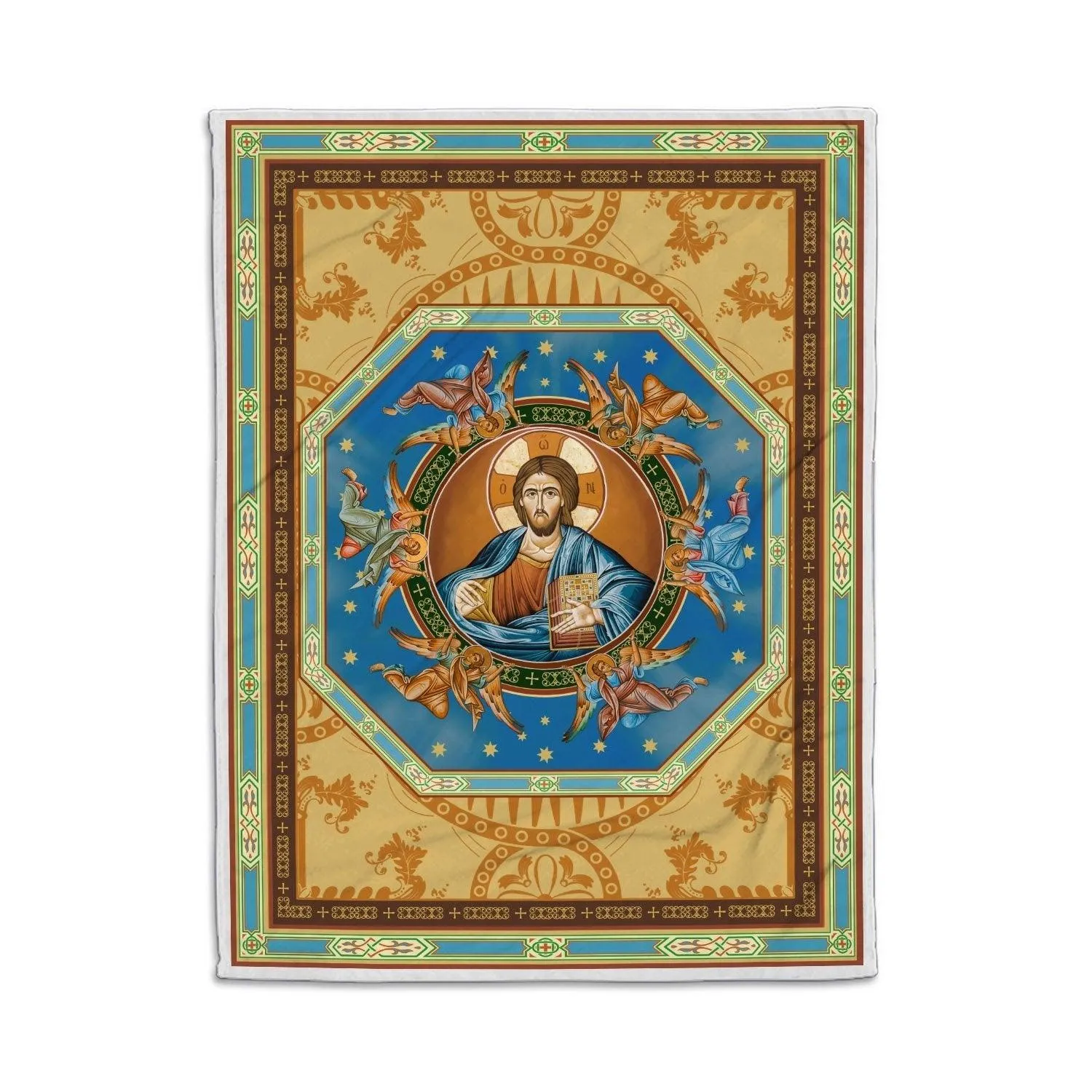 Blanket Jesus Christ Eastern Orthodox