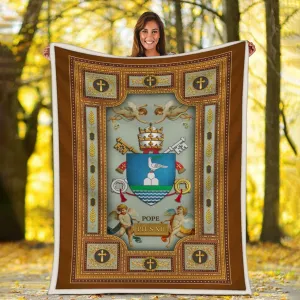 Blanket Pope Pius XII Coat Of Arms