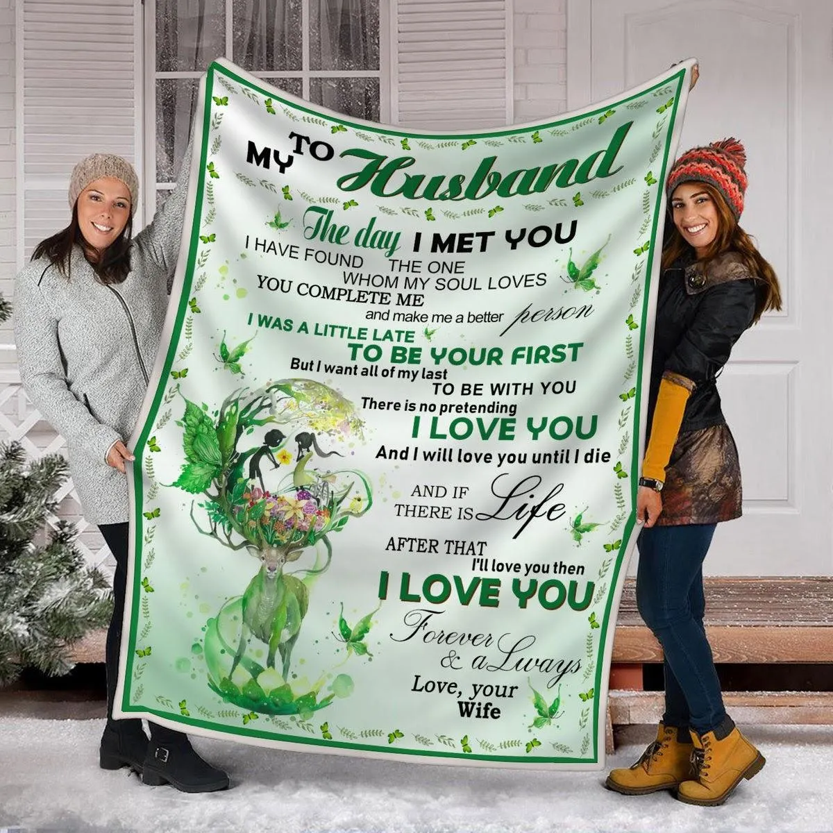 Blanket To My Husband