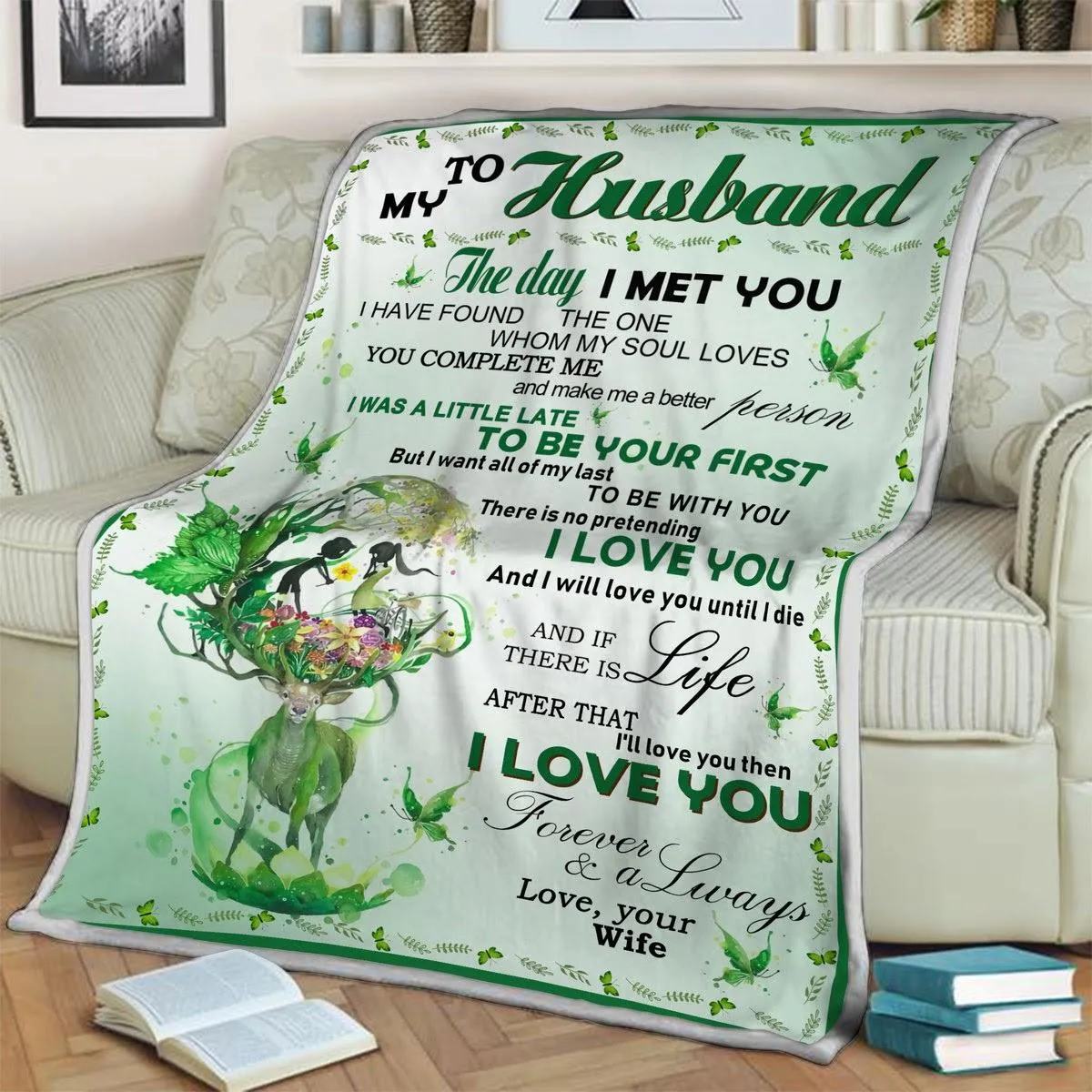 Blanket To My Husband