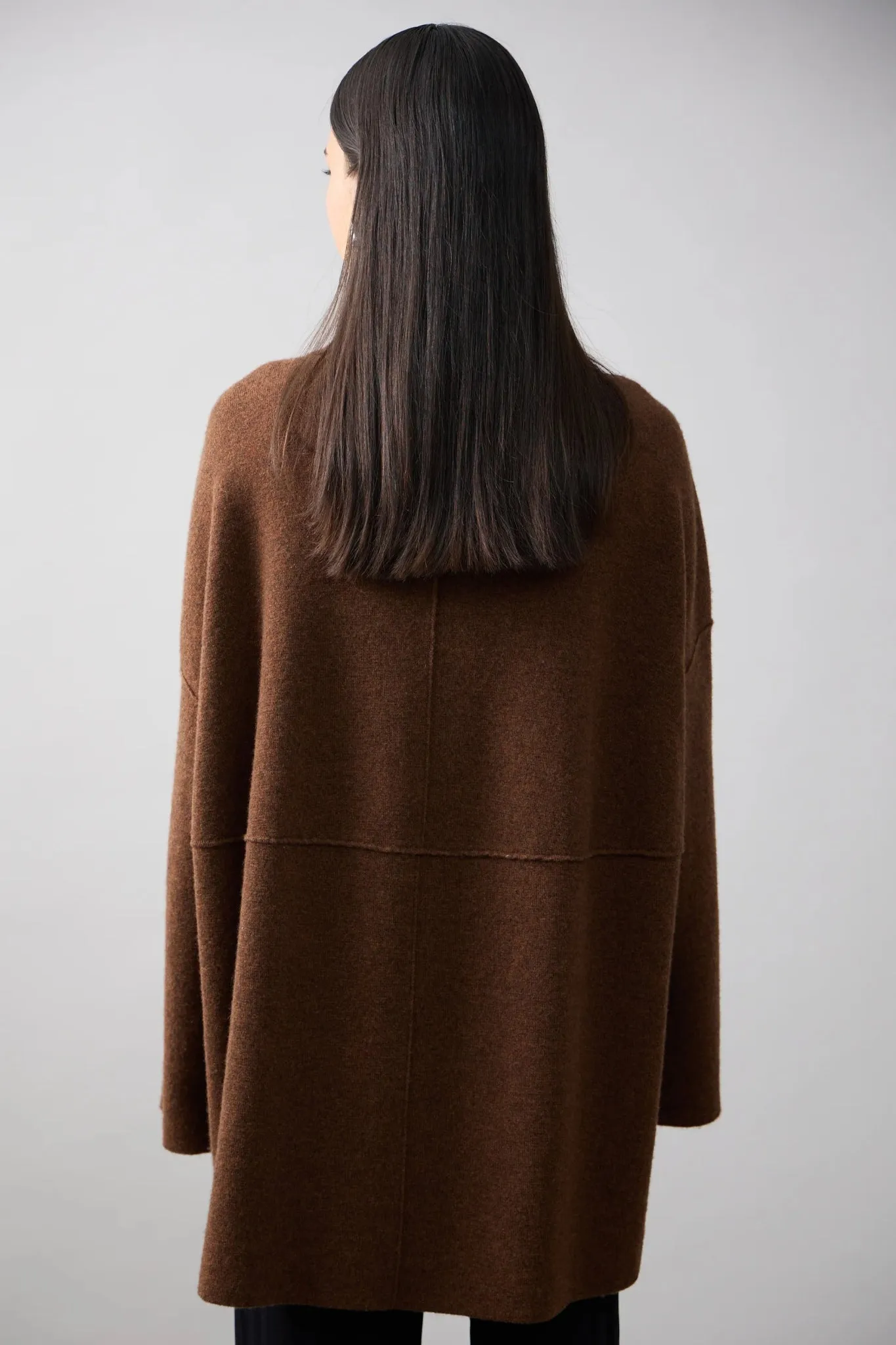 Brixton Cashmere Jacket  Umber