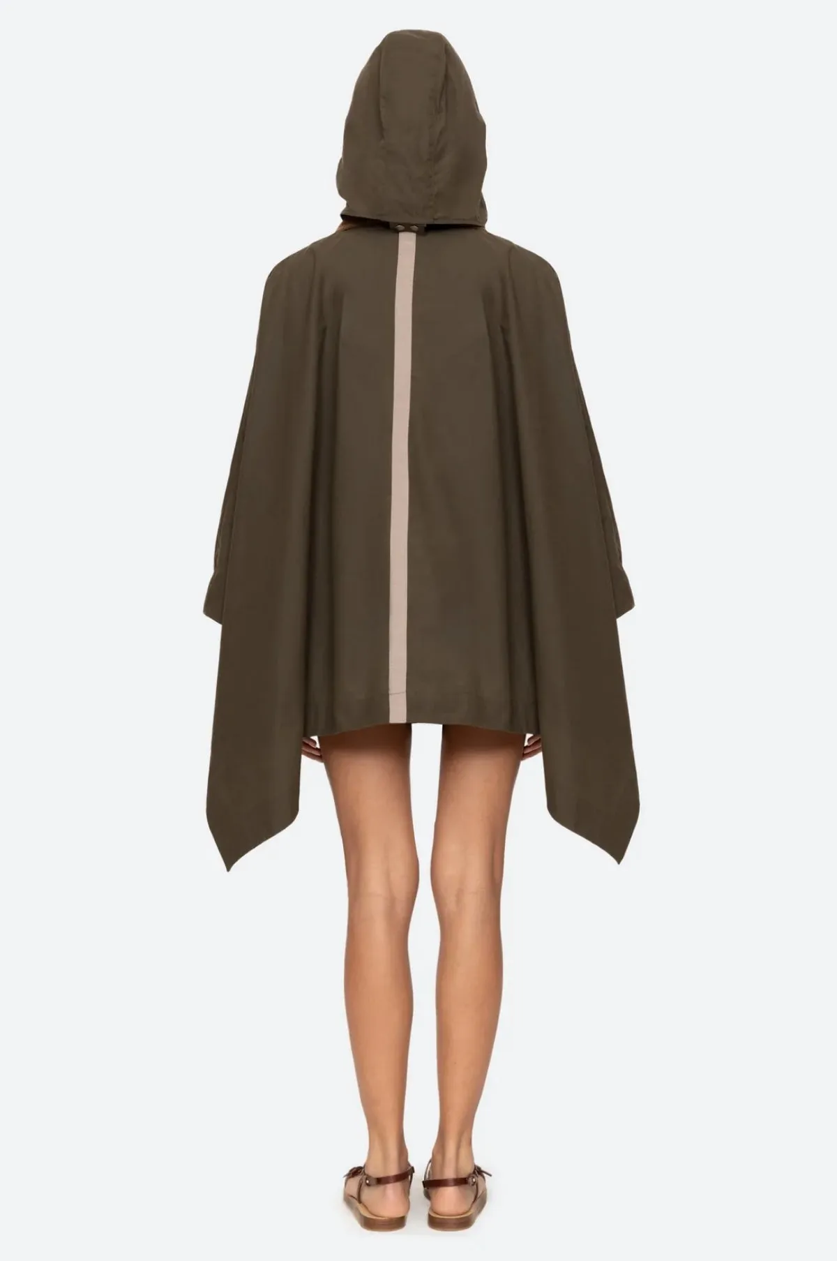Carolina Chino Poncho Army