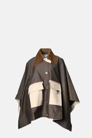 Carolina Chino Poncho Army