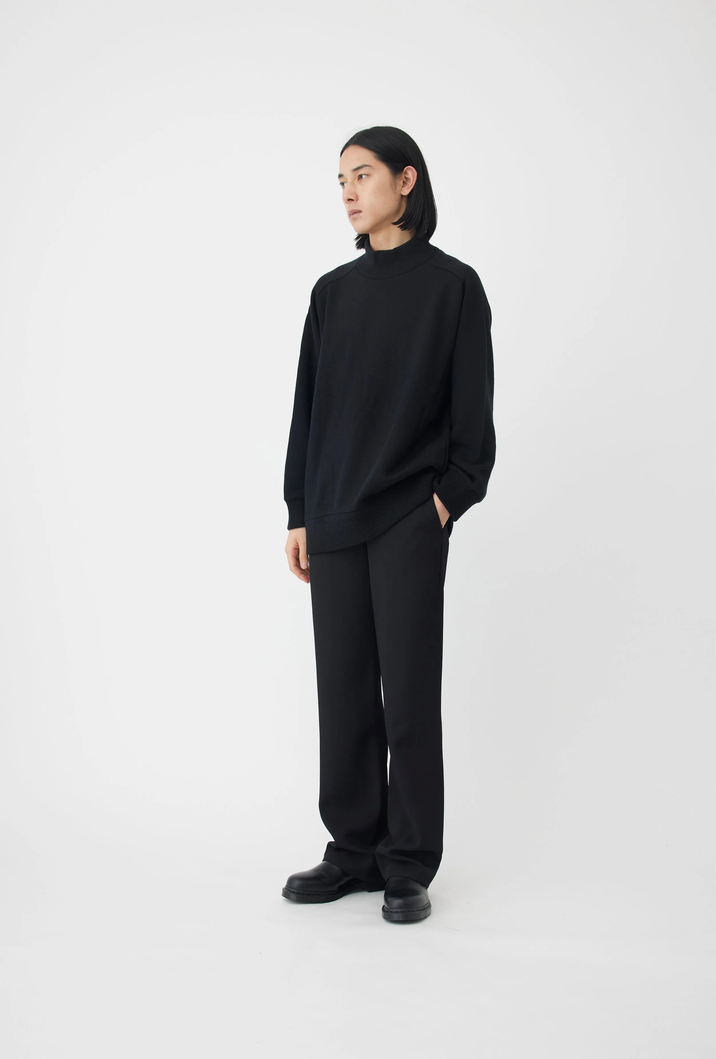 Cashmere Sweatshirt in Black