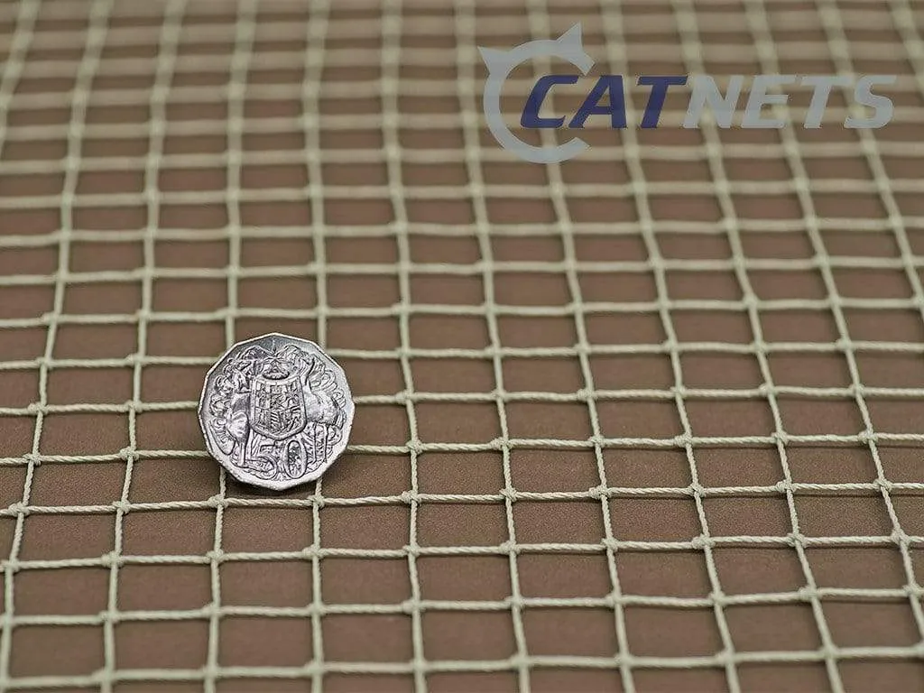 Cat Netting 20m x 5m Stone