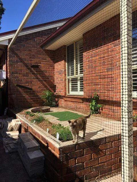 Cat Netting 32' x 17' Stone