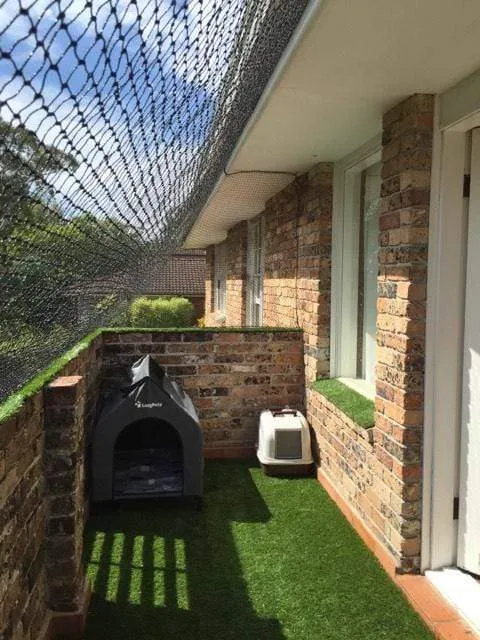 Cat Netting 32' x 17' Stone