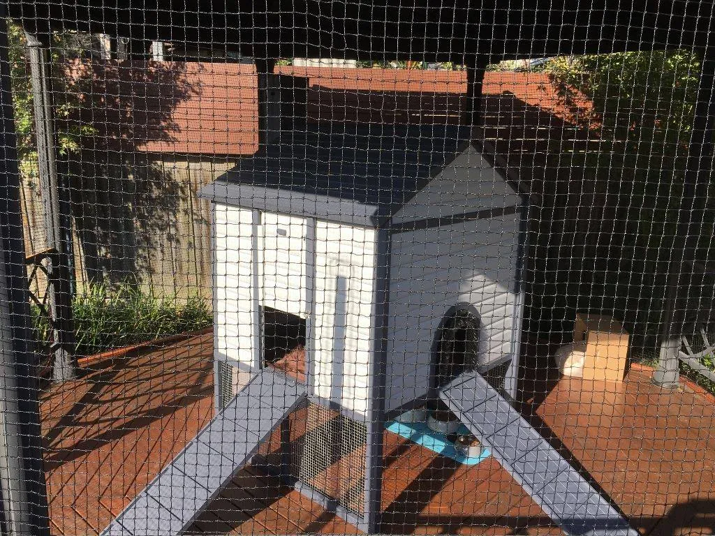 Cat Netting 32' x 17' Stone
