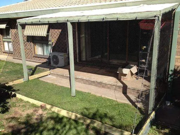 Cat Netting 32' x 17' Stone