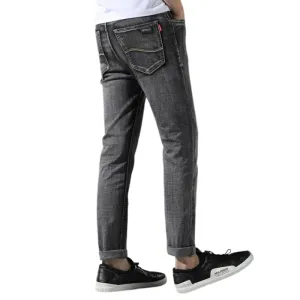 Classic Straight-Leg Denim Jeans for Men