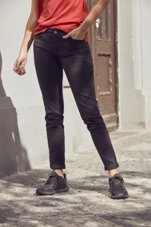 Clique 5-Pocket Ladies Stretch Trousers | Twill Cotton | 3 Colours | S-3XL