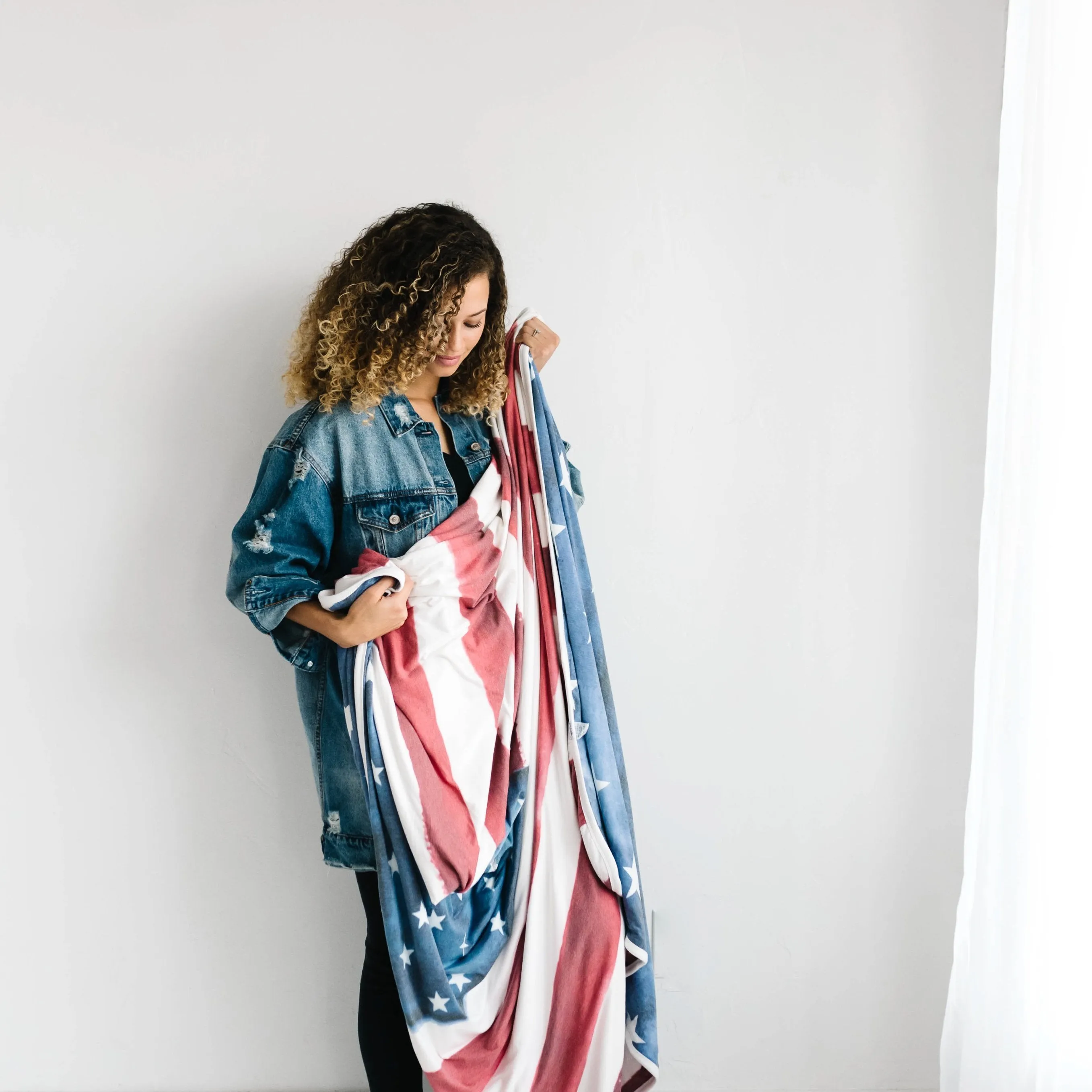 Copper Pearl Three-Layer Jumbo Quilt | Patriot
