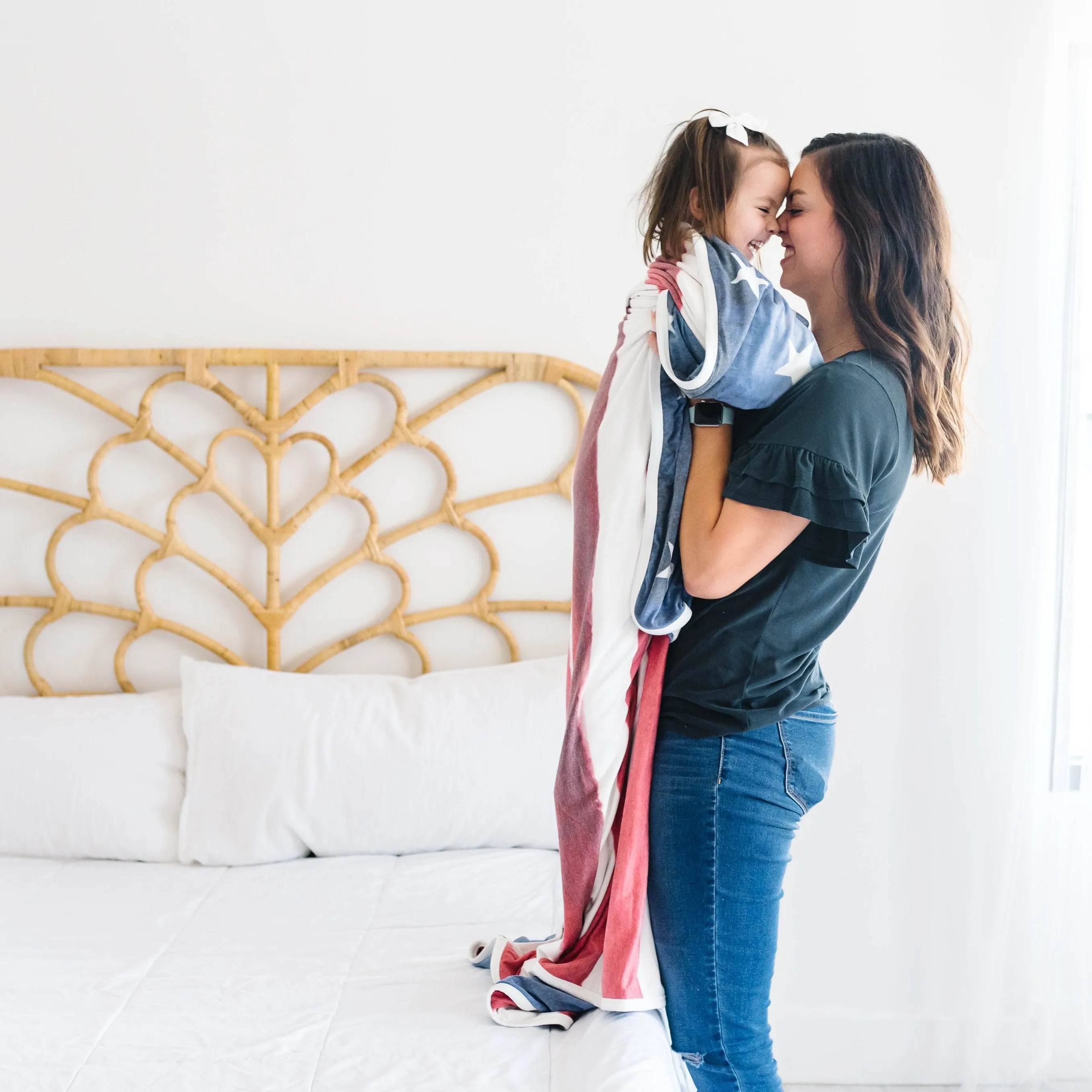 Copper Pearl Three-Layer Jumbo Quilt | Patriot
