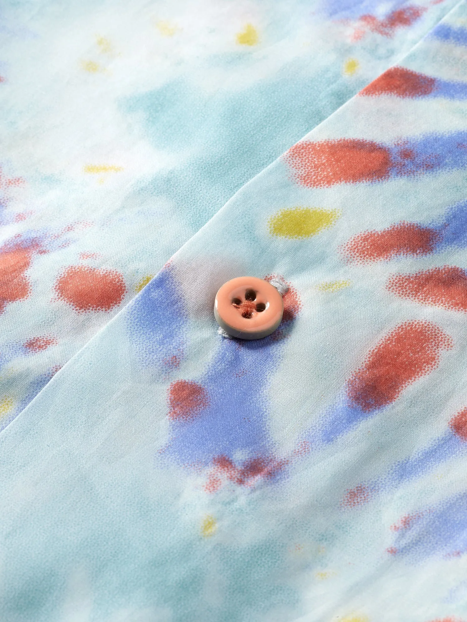 Cotton voile printed shirt