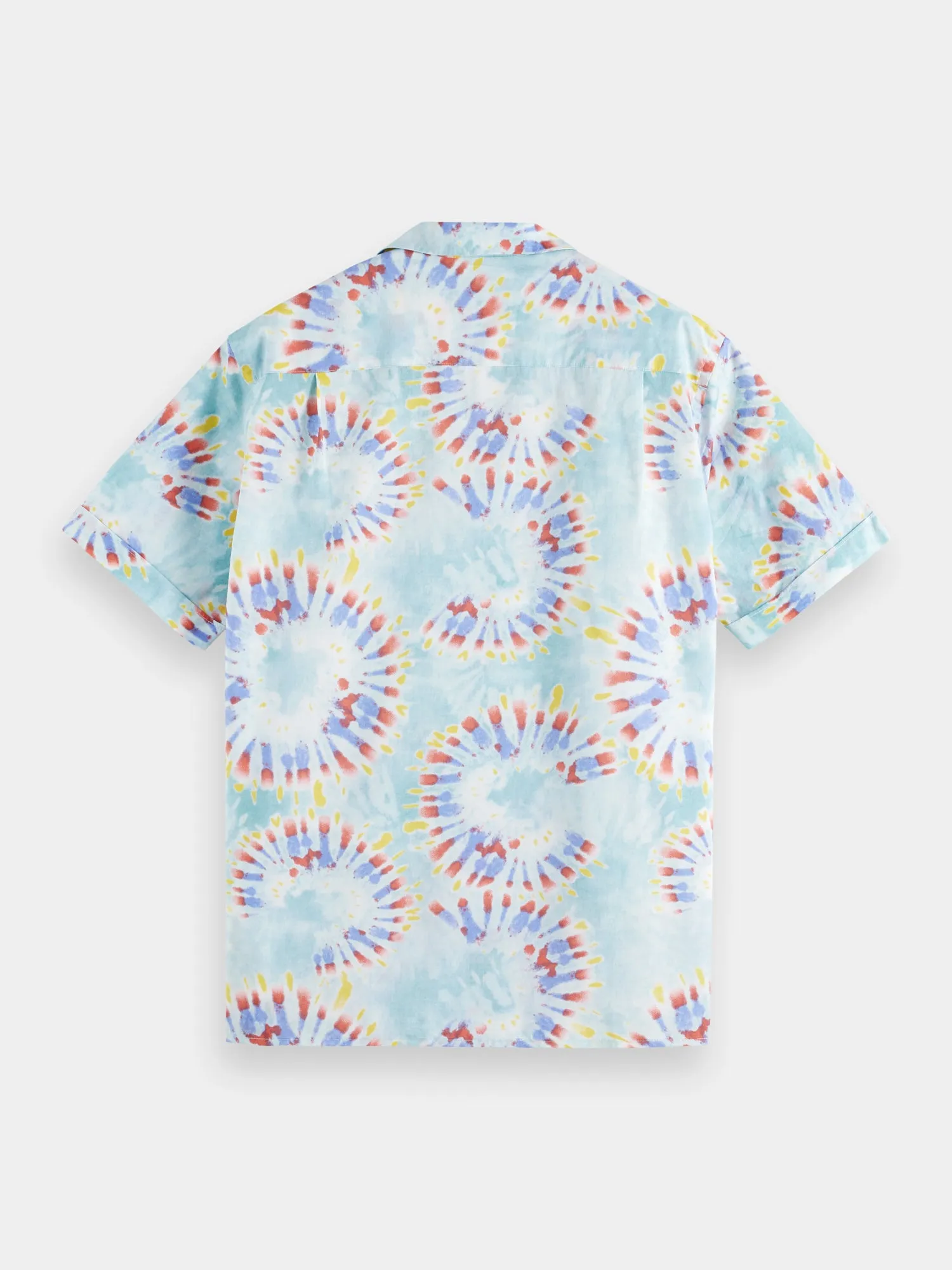 Cotton voile printed shirt