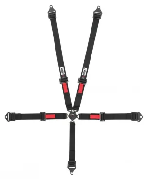 Crow 2" Kam Lock Jr. Dragster Harness - Black Hardware - SFI 16.2 - Purple