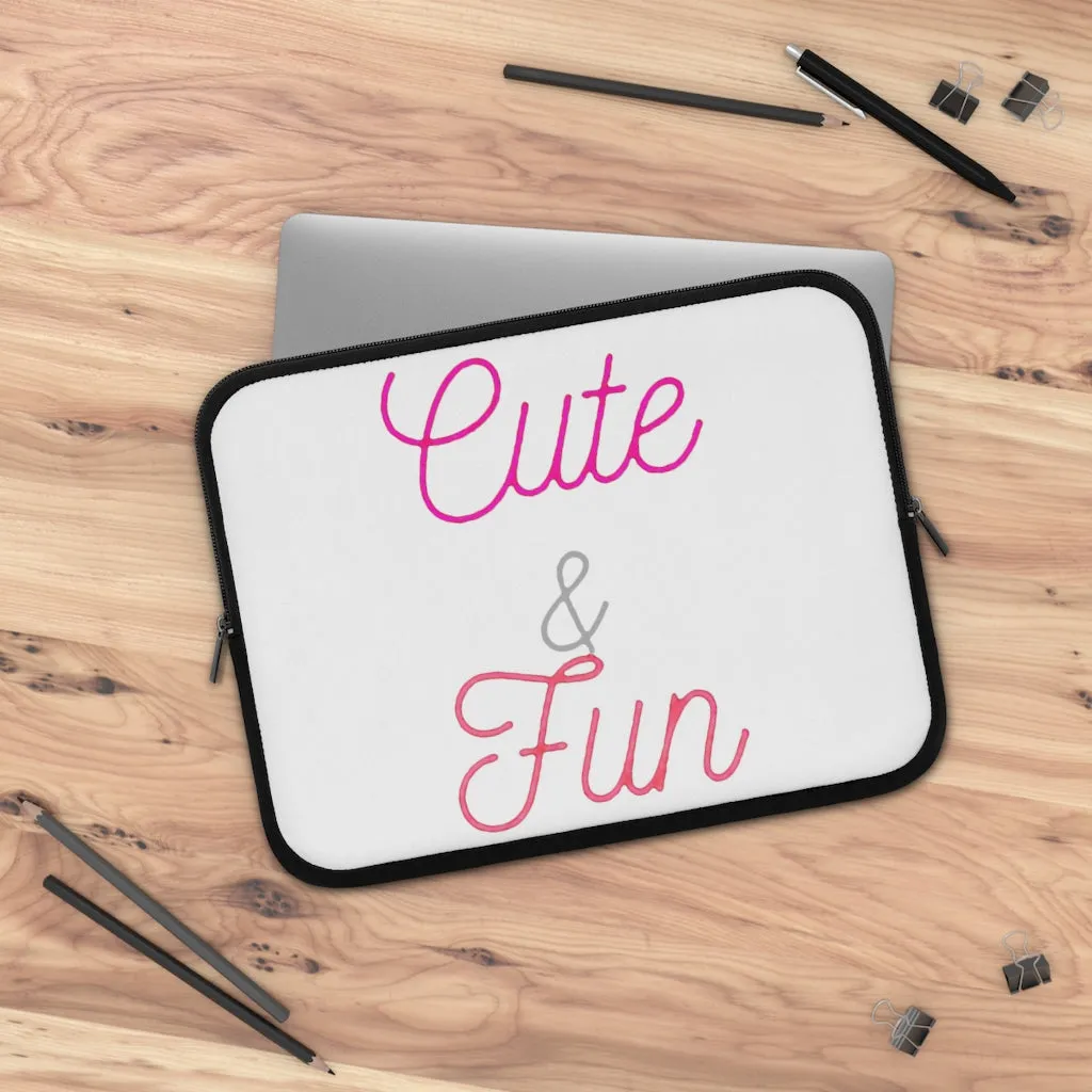 Cute and Fun Laptop Sleeve