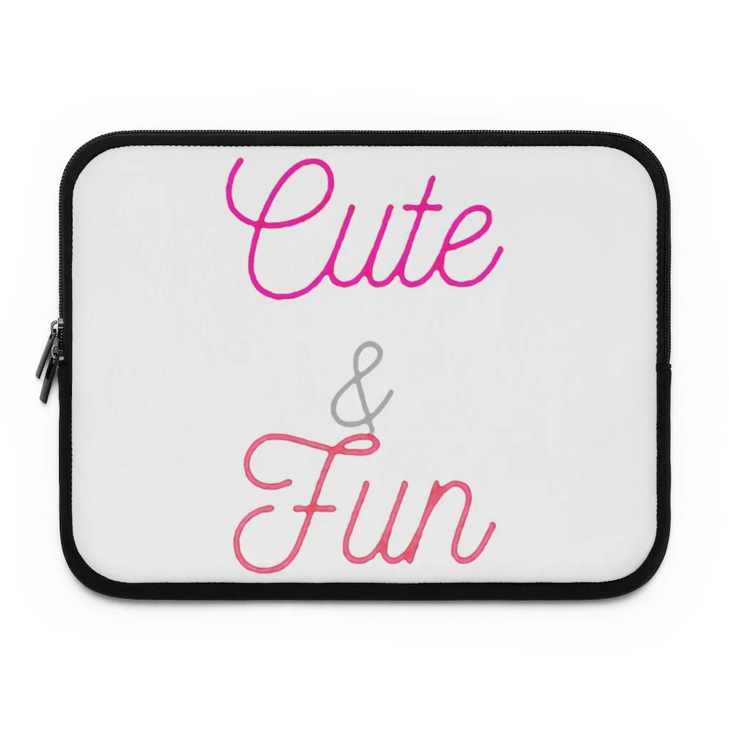 Cute and Fun Laptop Sleeve