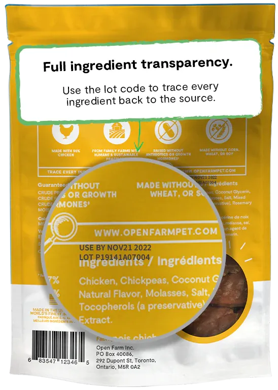 Dehydrated Chicken Dog Treats - 4.5oz