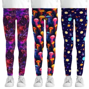Digital Printing Leggings Girls Leggings Thin Stretch Pants