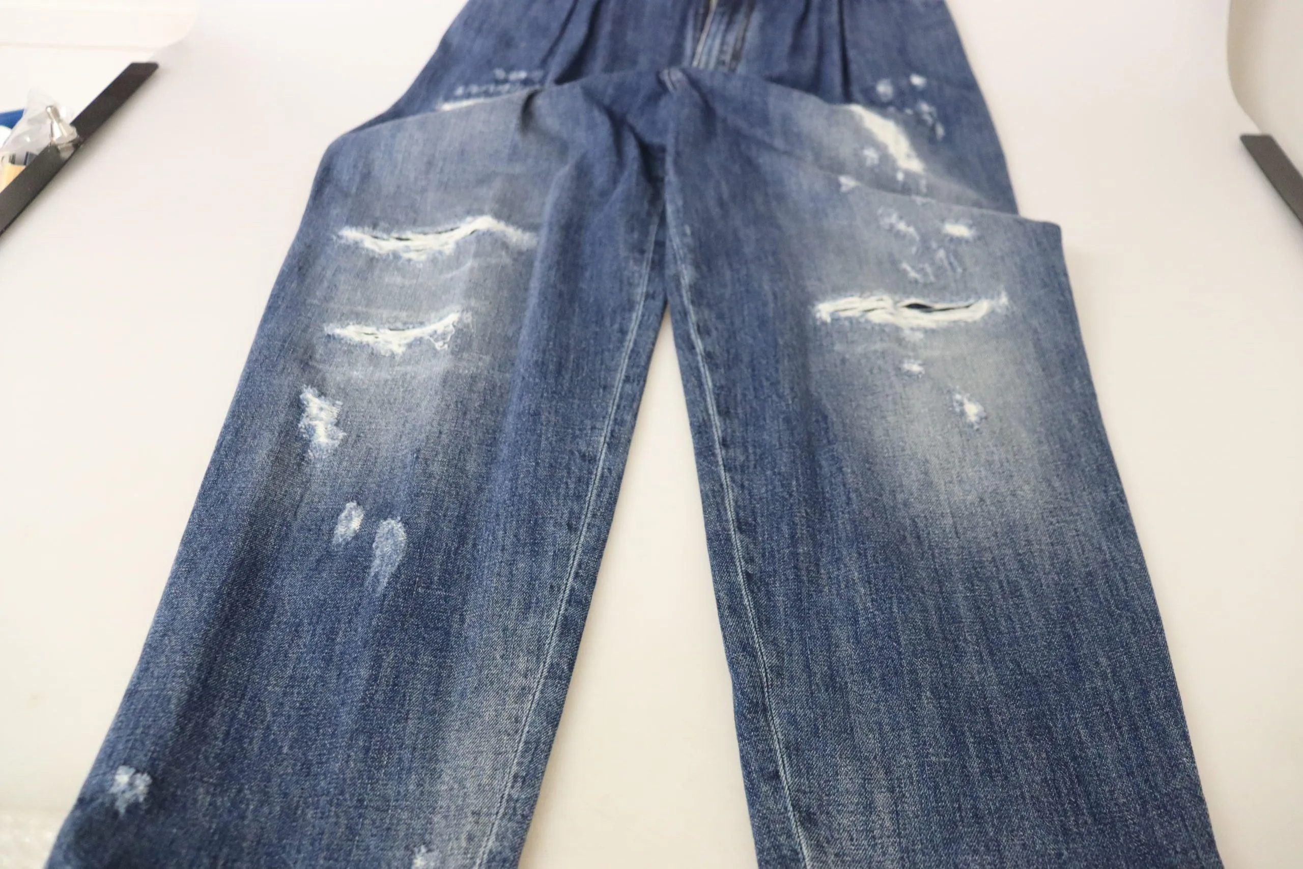 Dolce & Gabbana High Waist Skinny Denim Jeans - Chic Blue Washed