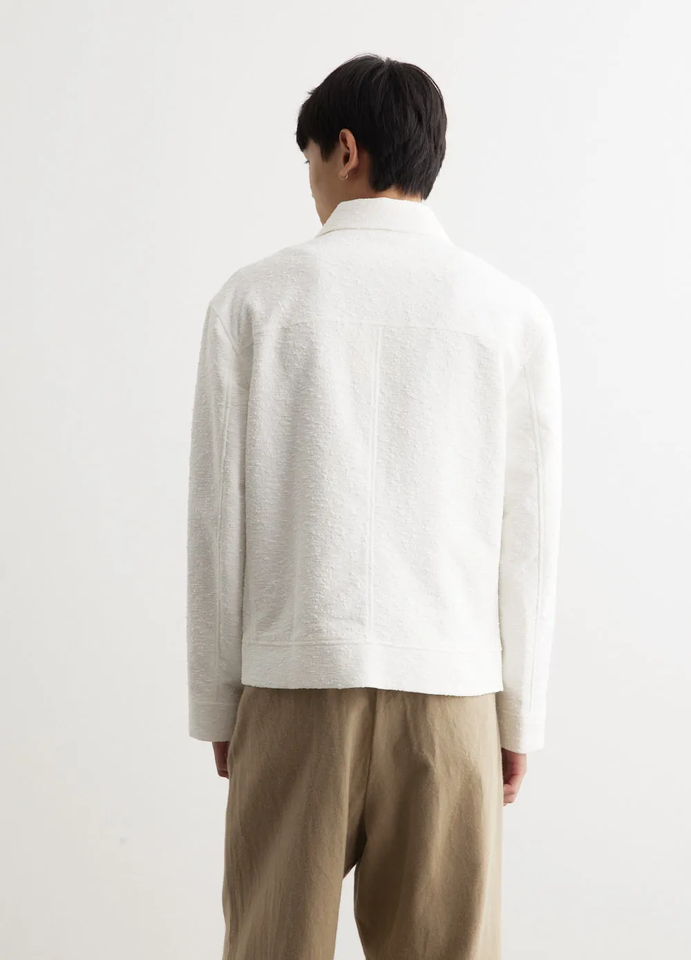 Embroidered Boucle Jacket