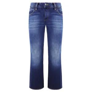 Emporio Armani J34 Regular Fit Wide Leg Womens Jeans
