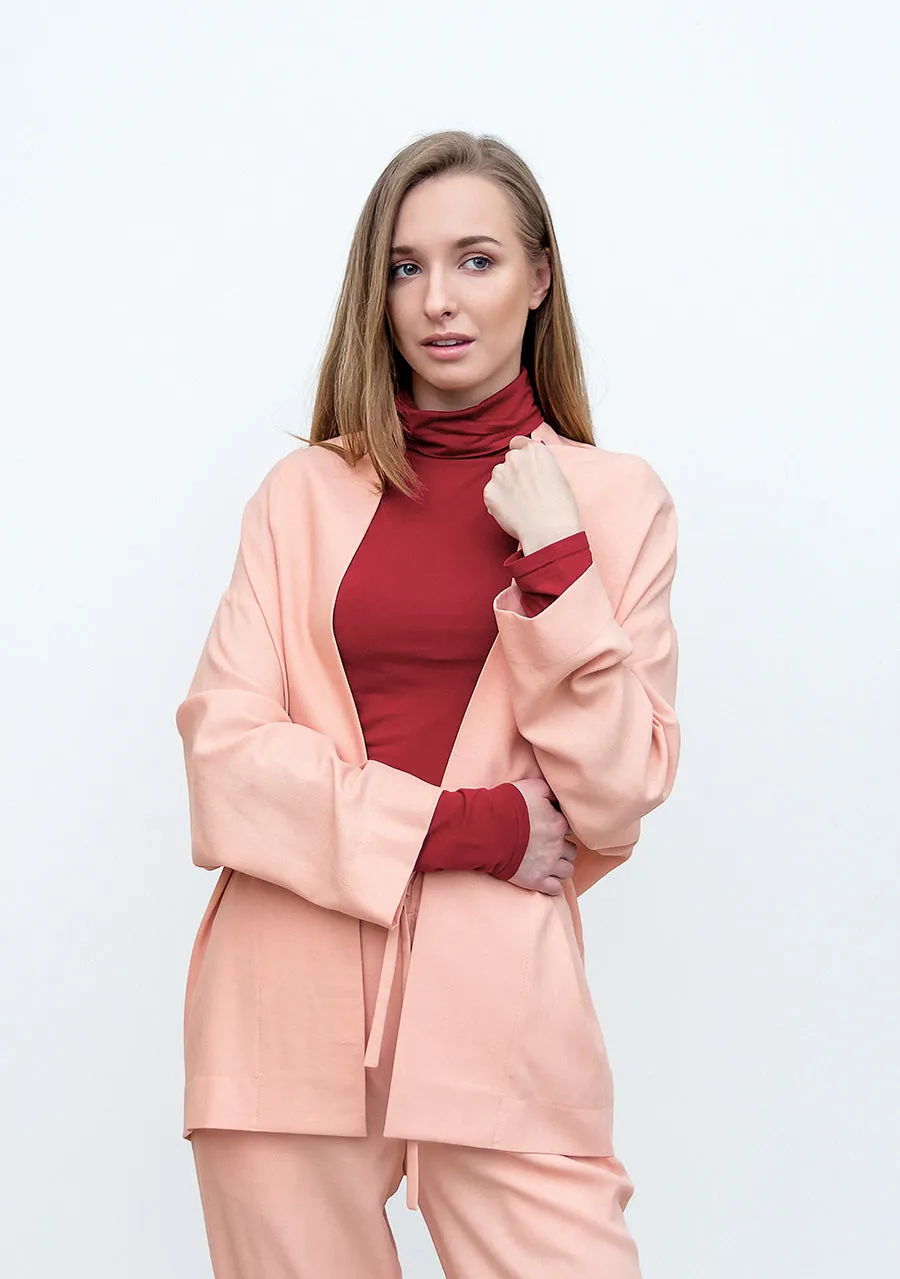 f by Faina Salmon Blazer