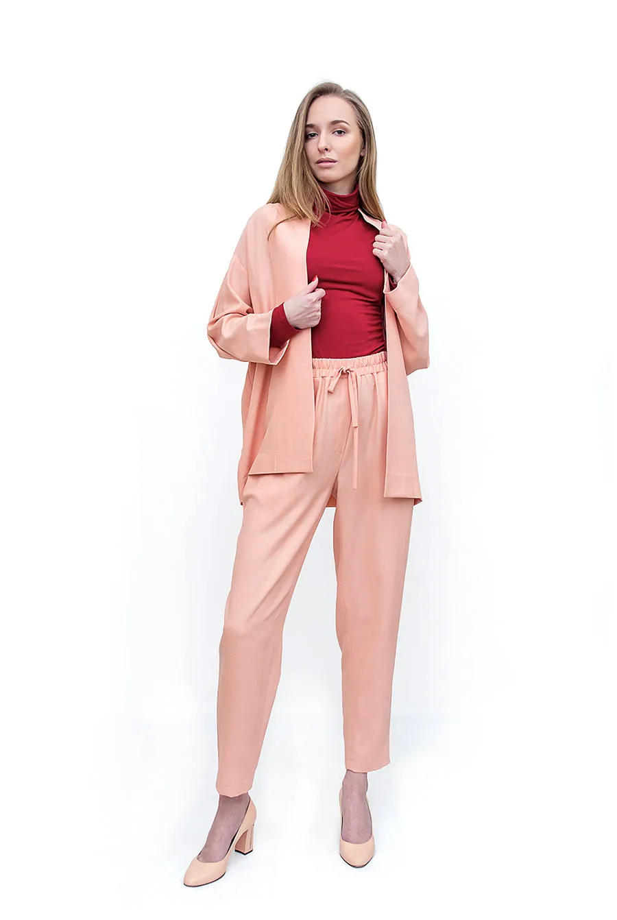 f by Faina Salmon Blazer