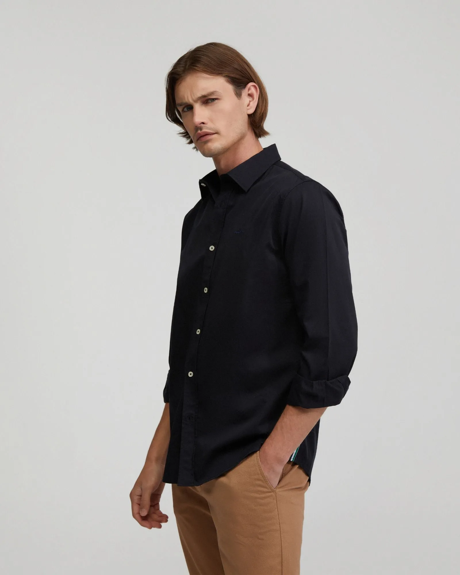 Fergus Fine Twill Cotton Shirt