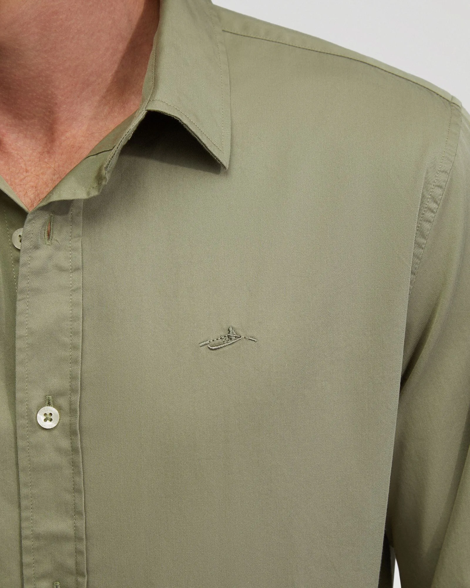 Fergus Fine Twill Cotton Shirt