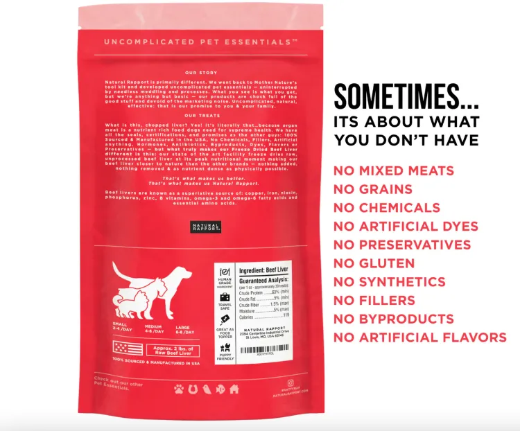 Freeze Dried Beef Liver