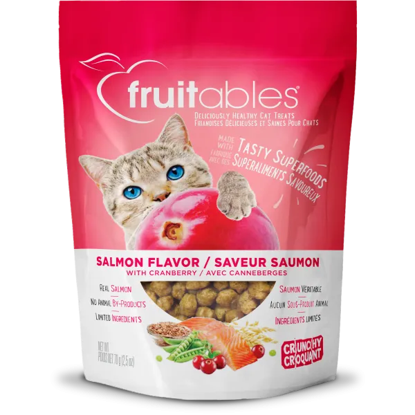 Fruitables Salmon & Cranberry Cat Treats