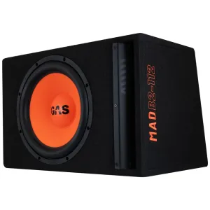 Gas Audio GA-MAD-B2-112 MAD Series 12" 700W Loaded Subwoofer Enclosure