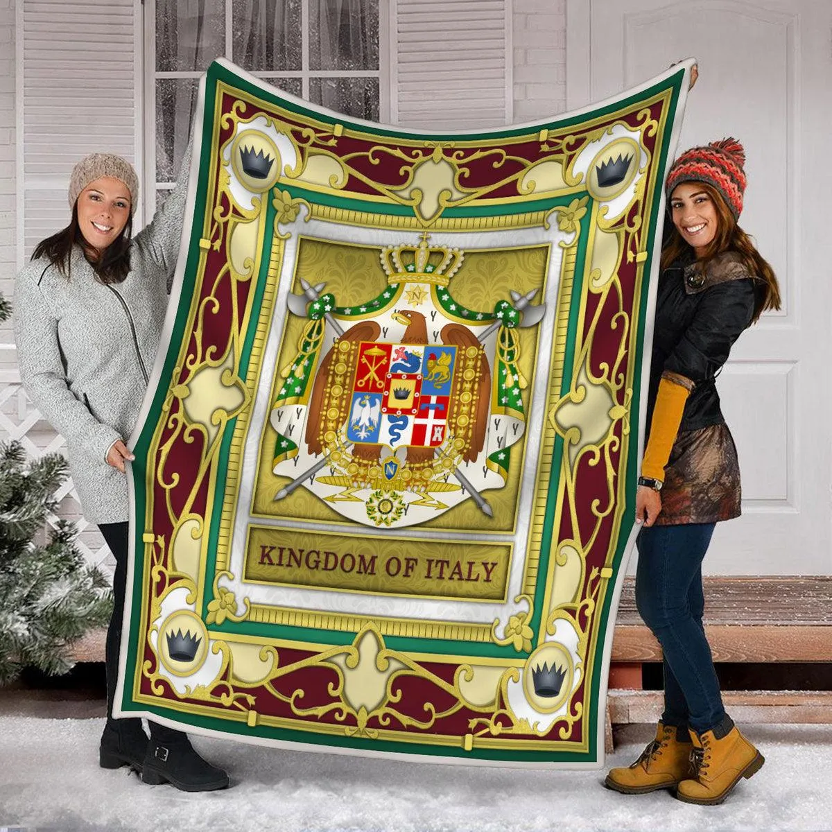 Gearhomie Kingdom of Italy Blanket