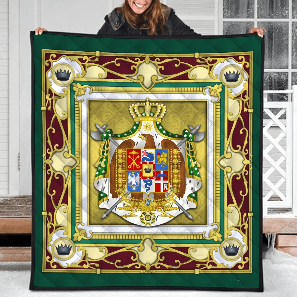 Gearhomie Kingdom of Italy Blanket