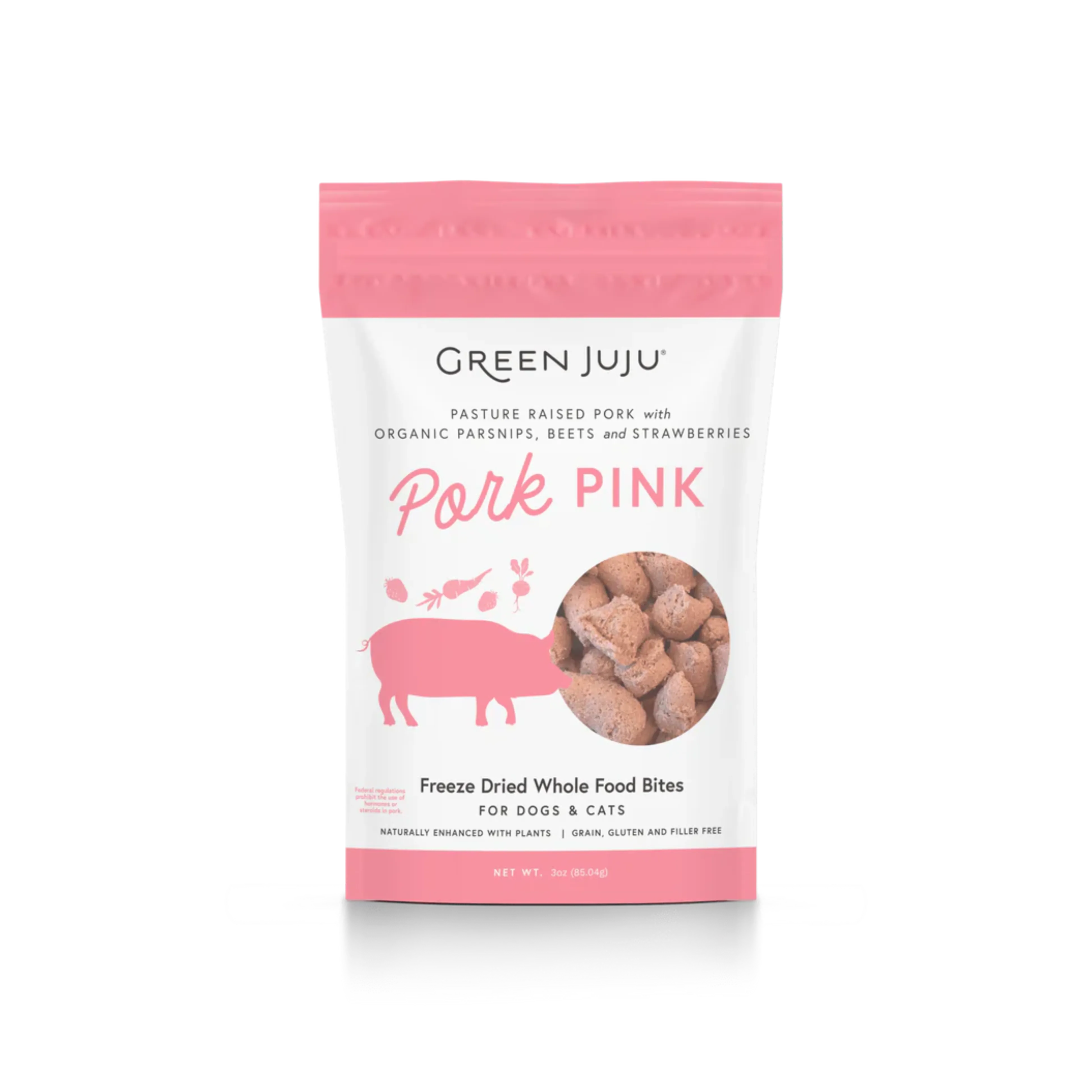 Green Juju Pork Pink Whole Food Bites