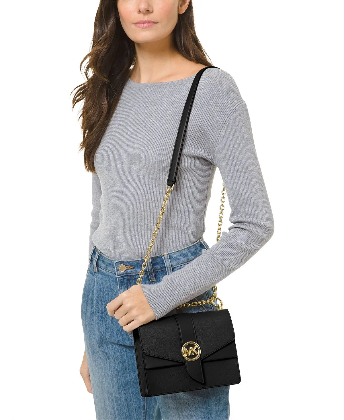 Greenwich Michael Kors Small Convertible Shoulder Bag, Multi